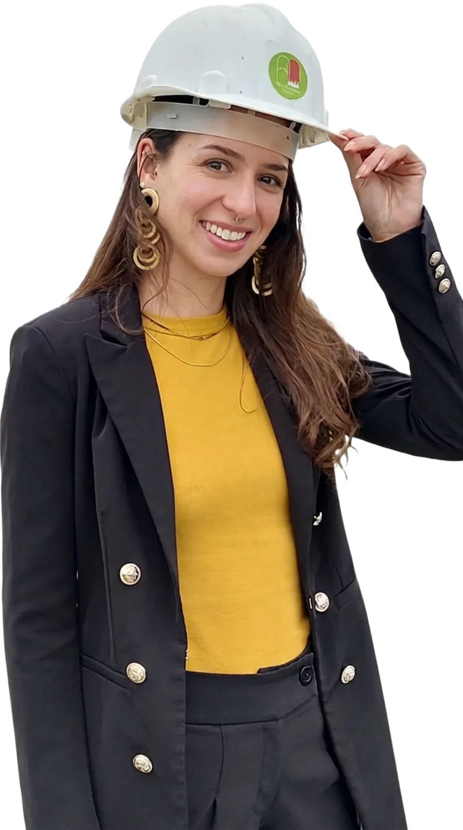 Retrato da arquiteta Aline Machado